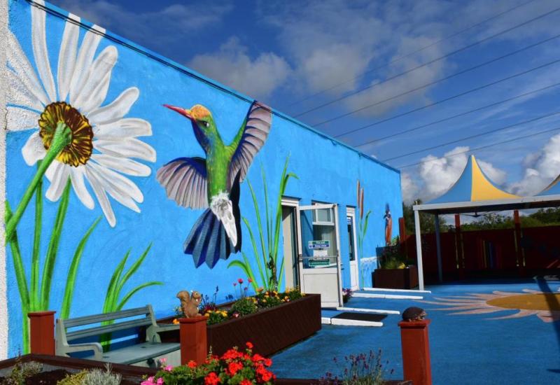 Corseford's New Mural