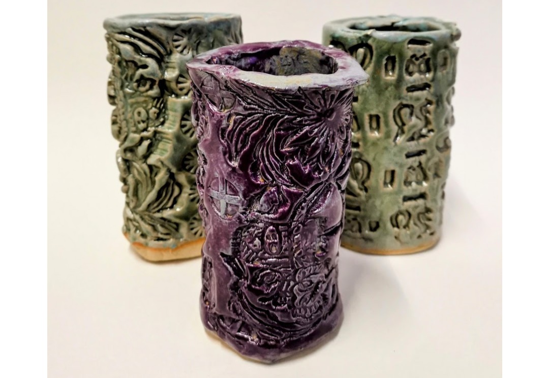 Purple vase 2